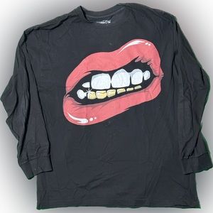 Street Vault Lips and Grill Graphic Shirt